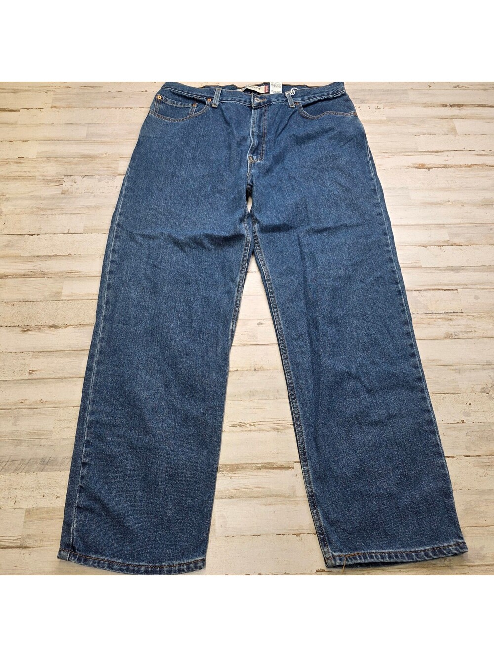 Levi's 550 Jeans Men's 40x32 Blue Denim Relaxed Fit Straight Leg NWOT Deadstock